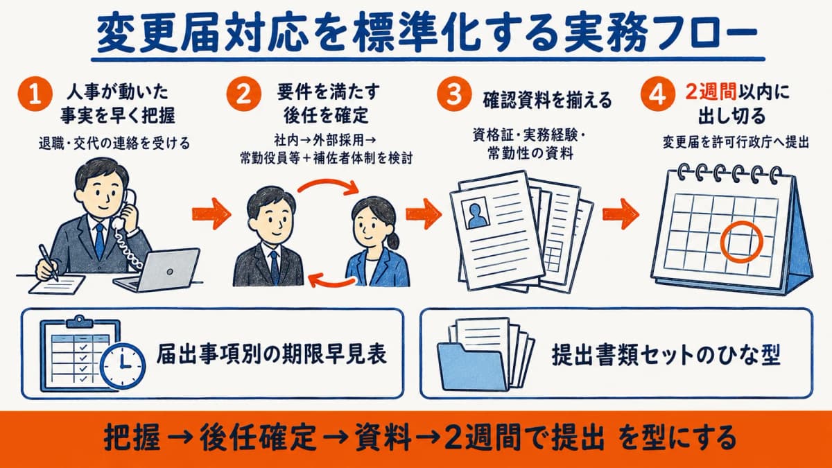 変更届対応を標準化する実務フロー