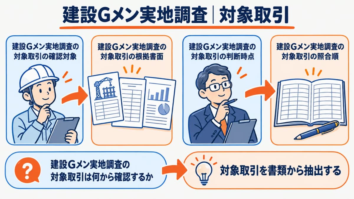 契約請求支払から対象取引を抽出する図