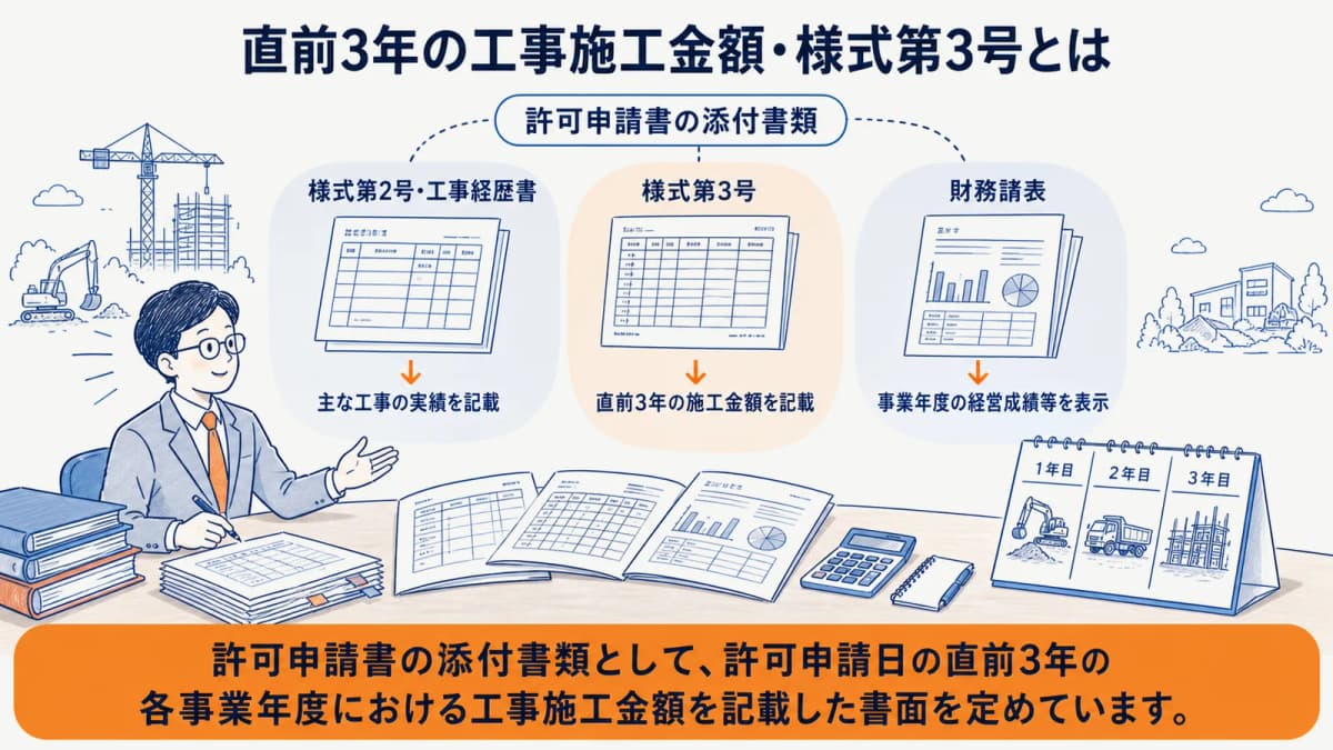 様式第2号・第3号・財務諸表の役割比較